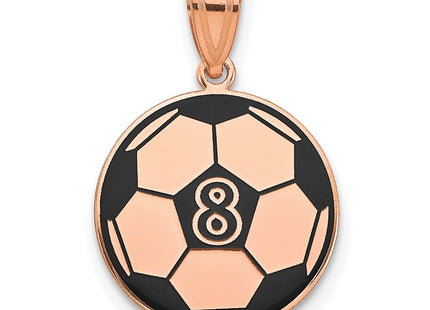 14k Rose Gold Pendants Style XNA1365R - Classique Jewelry Inc.