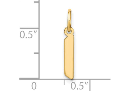 14k Yellow Gold Pendants Style XNA1383Y - Classique Jewelry Inc.