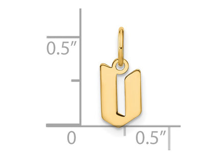 14k Yellow Gold Pendants Style XNA1383Y - Classique Jewelry Inc.
