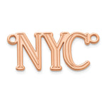 10k Yellow Gold Etched Name Plate view 27