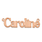 10k Yellow Gold Etched Name Plate view 29