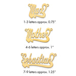 Personalized Heart Name Plate Necklace view 3