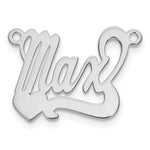 Personalized Heart Name Plate Necklace view 11