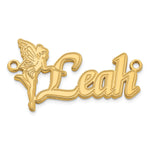 Sterling Silver/Gold-plated Fairy Name Plate view 13