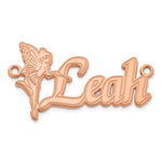 Sterling Silver/Gold-plated Fairy Name Plate view 28