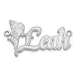 Sterling Silver/Gold-plated Fairy Name Plate view 3