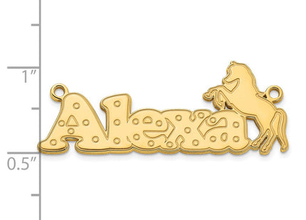 SS/Gold Plated Jewelry Style XNA1408GP - Classique Jewelry Inc.