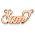 14K Rose Gold