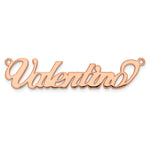 10k Yellow Gold Name Plate view 19