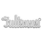 10k Yellow Gold Etched Name Plate view 14