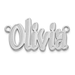 10k Yellow Gold Etched Name Plate view 18
