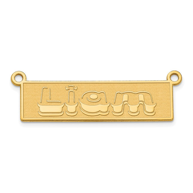 SS/Gold Plated Jewelry Style XNA1413GP - Classique Jewelry Inc.
