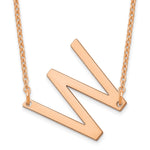 14K Rose Gold Polished Small Necklace view