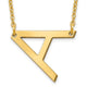 14K Yellow Gold Polished Small Necklace