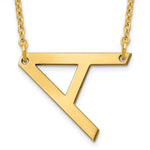 14K Yellow Gold Polished Small Necklace view