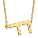 14K Yellow Gold Polished Small Necklace view