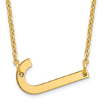 14K Yellow Gold Polished Small Necklace view