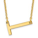 14K Yellow Gold Polished Small Necklace view