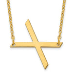 14K Yellow Gold Polished Small Necklace view