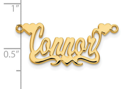 SS/Gold Plated Jewelry Style XNA142GP - Classique Jewelry Inc.