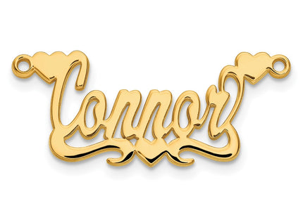 SS/Gold Plated Jewelry Style XNA142GP - Classique Jewelry Inc.