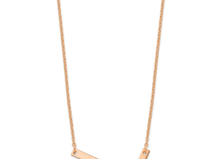 14k Rose Gold Jewelry Style XNA1431R - Classique Jewelry Inc.