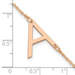 14K Rose Gold Polished Small Bracelet view 3