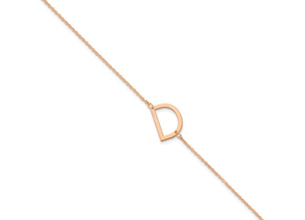 14k Rose Gold Bracelets Style XNA1432R - Classique Jewelry Inc.