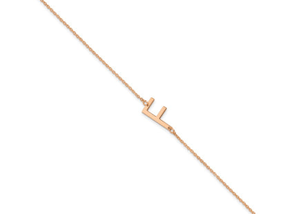 14k Rose Gold Bracelets Style XNA1432R - Classique Jewelry Inc.