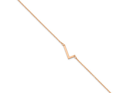 14k Rose Gold Bracelets Style XNA1432R - Classique Jewelry Inc.