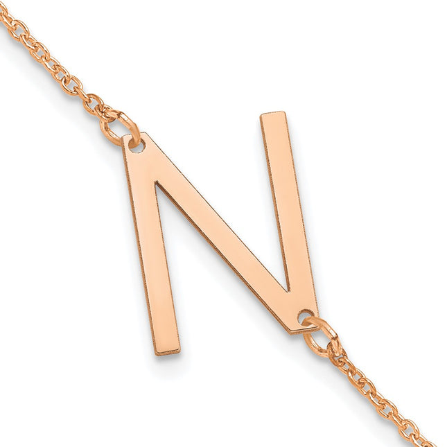 14k Rose Gold Bracelets Style XNA1432R - Classique Jewelry Inc.