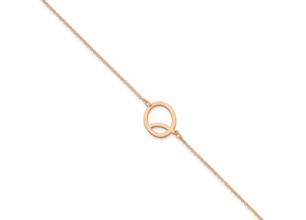 14k Rose Gold Bracelets Style XNA1432R - Classique Jewelry Inc.