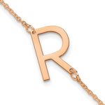 14K Rose Gold Polished Small Bracelet view