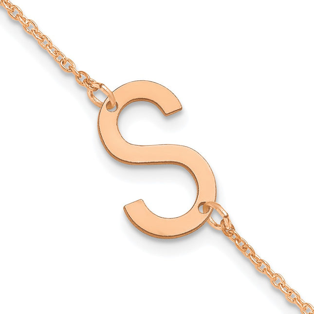 14k Rose Gold Bracelets Style XNA1432R - Classique Jewelry Inc.