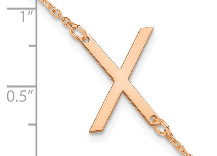 14k Rose Gold Bracelets Style XNA1432R - Classique Jewelry Inc.