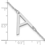 14K White Gold Polished Small Bracelet view 3