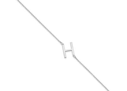 14k White Gold Bracelets Style XNA1432W - Classique Jewelry Inc.