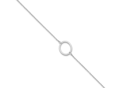 14k White Gold Bracelets Style XNA1432W - Classique Jewelry Inc.