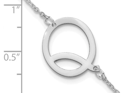 14k White Gold Bracelets Style XNA1432W - Classique Jewelry Inc.