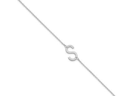 10k White Gold Bracelets Style 10XNA1432W/S - Classique Jewelry Inc.