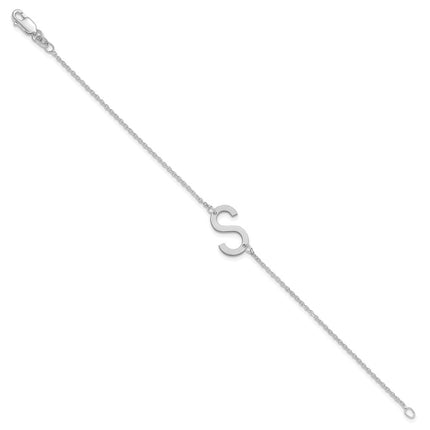 10k White Gold Bracelets Style 10XNA1432W/S - Classique Jewelry Inc.