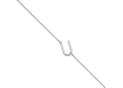 14k White Gold Bracelets Style XNA1432W - Classique Jewelry Inc.