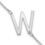 14K White Gold Polished Small Bracelet view