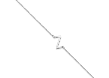 14k White Gold Bracelets Style XNA1432W - Classique Jewelry Inc.