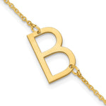 14K Yellow Gold Polished Small Bracelet view