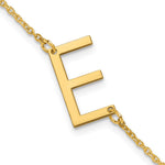 14K Yellow Gold Polished Small Bracelet view