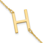 14K Yellow Gold Polished Small Bracelet view