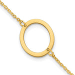 14K Yellow Gold Polished Small Bracelet view