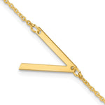14K Yellow Gold Polished Small Bracelet view