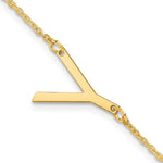 14K Yellow Gold Polished Small Bracelet view